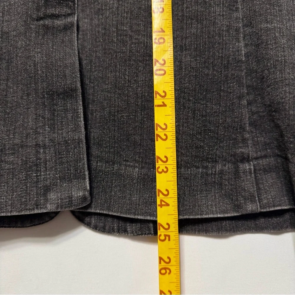 NEW Lauren Jeans by Ralph Lauren‎ Women's Black Denim Jacket Size 6 Perfect - Picture 6 of 8